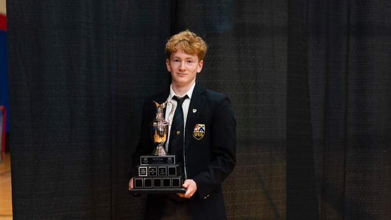 Senior Athletics Banquet Liam haberl