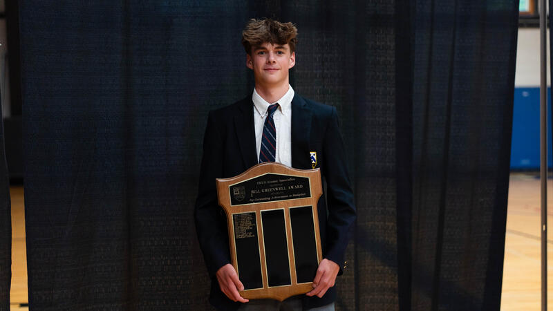 Senior Athletics Banquet Davis Hardy