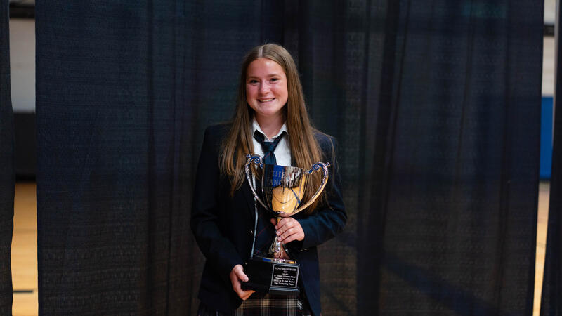 Senior Athletics Banquet Mackenna Brown