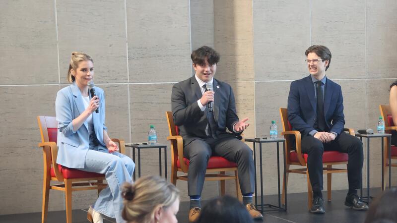 Liam Pope-Lau on a trip to Ottawa for Canada Innovation Week