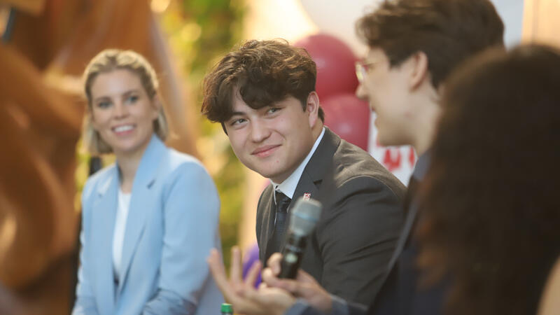 Liam Pope-Lau on a trip to Ottawa for Canada Innovation Week