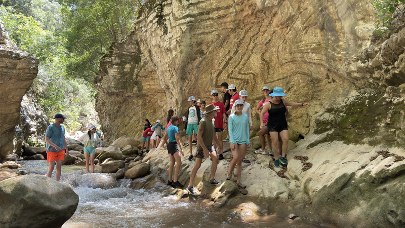 SMUS Grade 8 students in Greece 