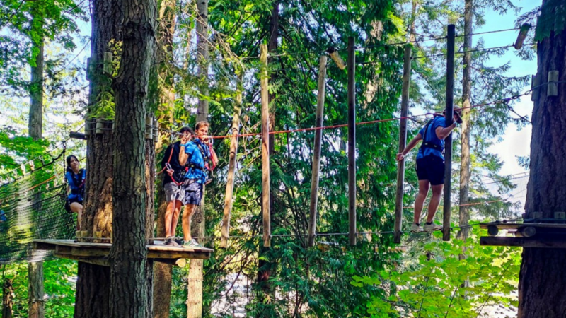 Rising Leaders camp at WildPlay