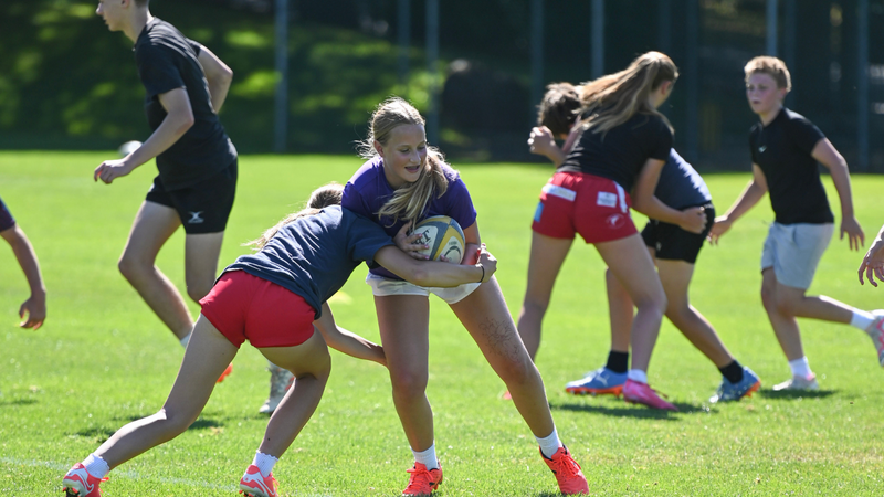 Players at Rugby Overnight Camp 2025