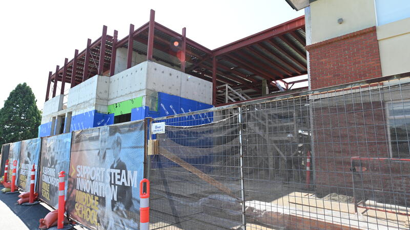 Middle School Expansion Construction