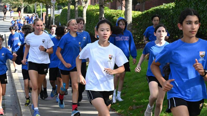 Terry Fox run at SMUS
