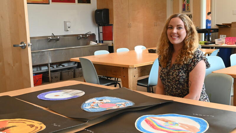 Junior School Visual Art Teacher Brittany Cutler