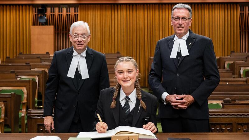 Amelie Fleck '25 House Of Commons Page