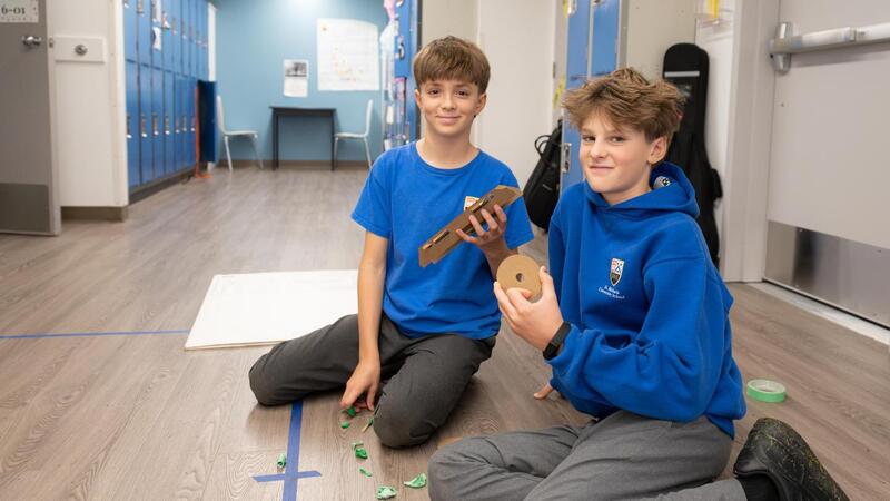 Grade 6 Racecar Prototype Building