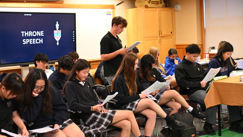 Socials 10 Mock Parliament