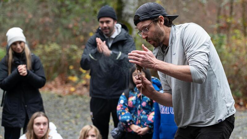 Grade 3 Students visit Goldstream Park for the salmon run