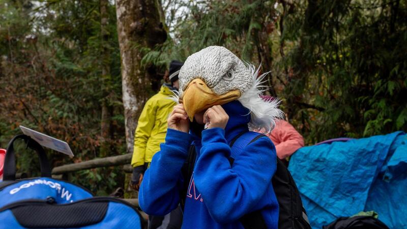 Grade 3 Students visit Goldstream Park for the salmon run