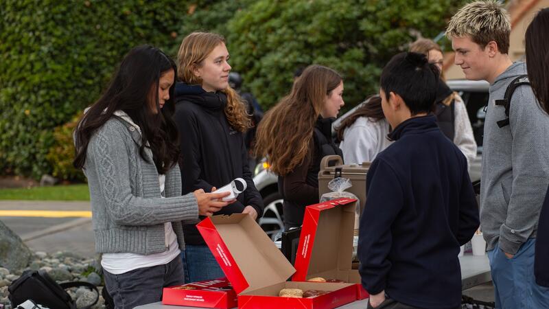 senior service day coffee drive
