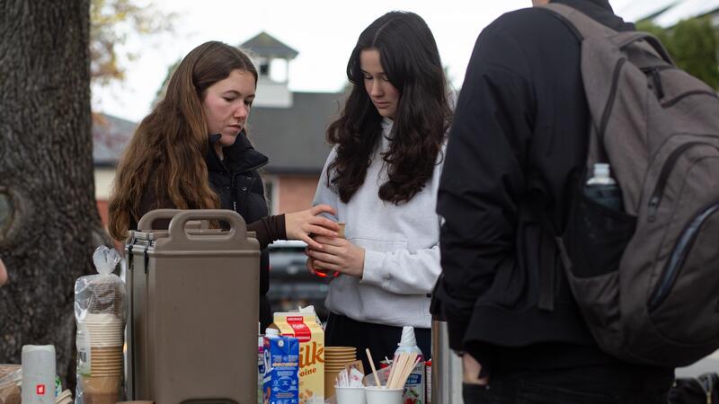 senior service day coffee drive