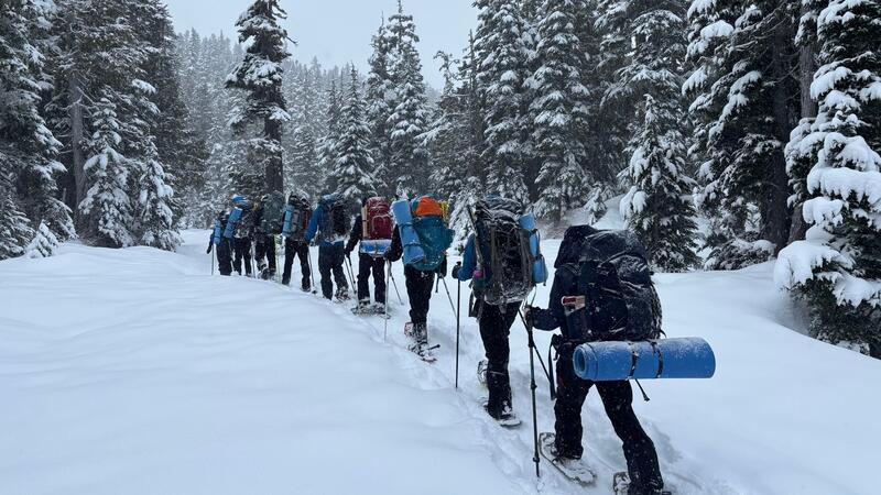 Outdoor Leadership Winter Camps on Mt. Washington