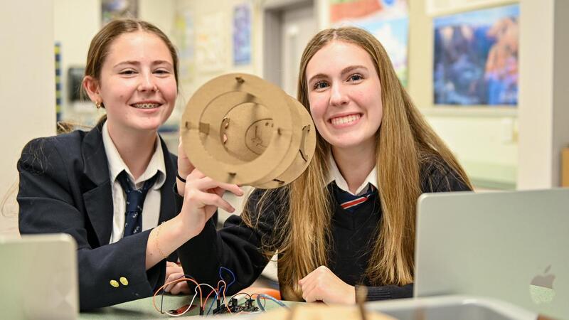 Grade 9 students design automated water towers