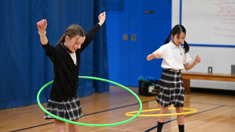 Wellness Week activities at the Middle and Senior school