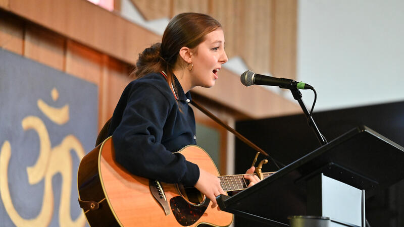 Senior Chapel Maddie Cormie Guitar