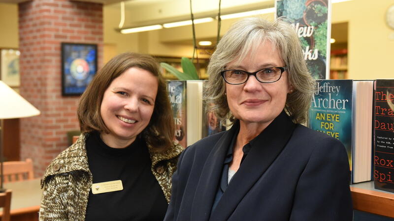 Alicia Schlag and Kirsten Davel