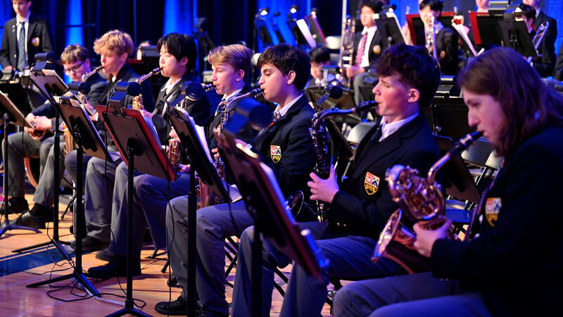 senior jazz band arts gala 2026