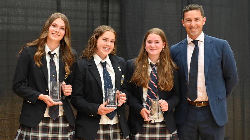 Eliot Anderson and Athletics Awards Winners
