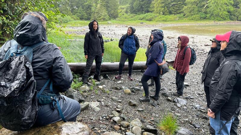 Faculty Pro-D Indigenous Learning Meares Island