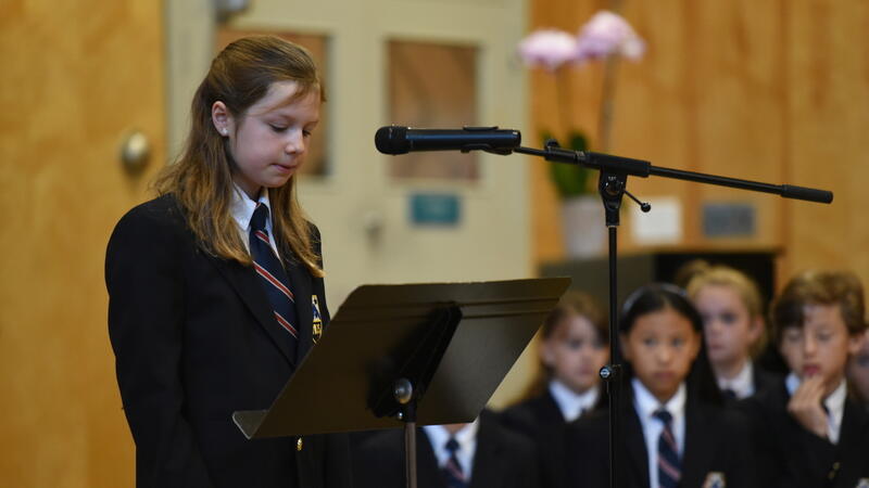 Head Prefect 2025-26 Ailo Streitel in Grade 5