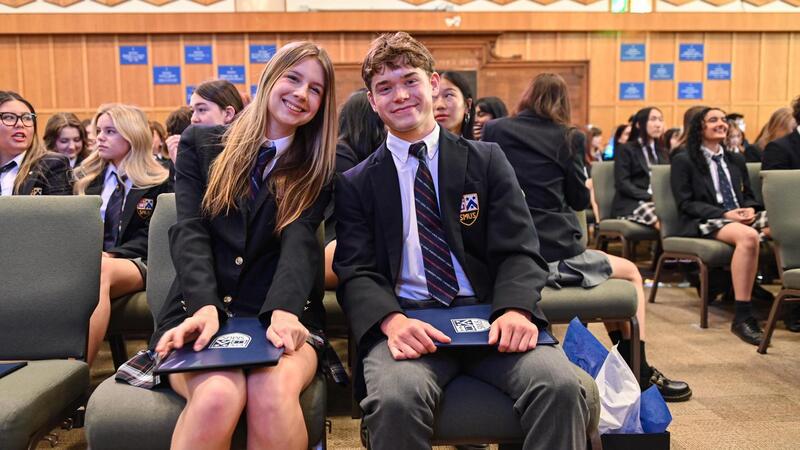 Head Prefects 2025-26 Ailo Streitel and Parker Sheehan