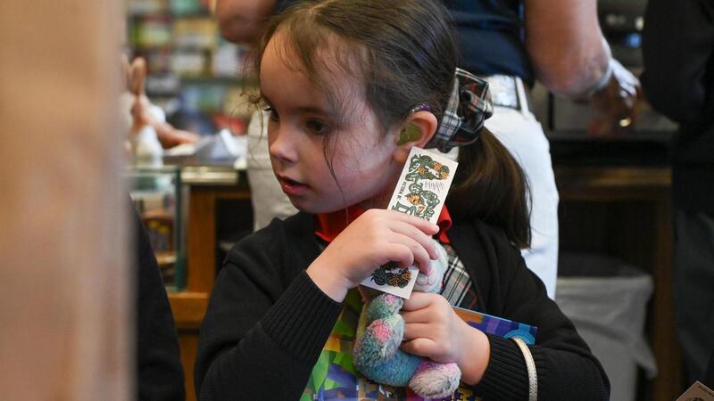 Kindergarten classes visit Bolen Books