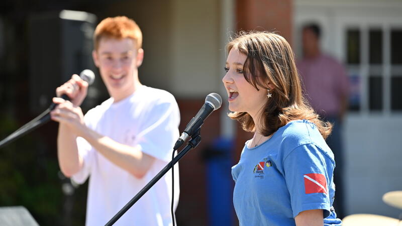 Senior Keep the Beat Ridley McLeod Emily McMillan
