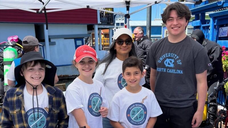 Grade 4 Citizen Scientists inspire action at World Oceans Day event