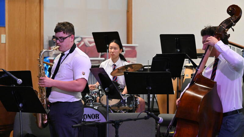 Shadow and Swing: Middle and Senior School Jazz Band performance