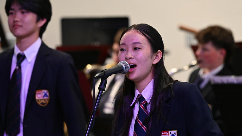 Shadow and Swing: Middle and Senior School Jazz Band performance