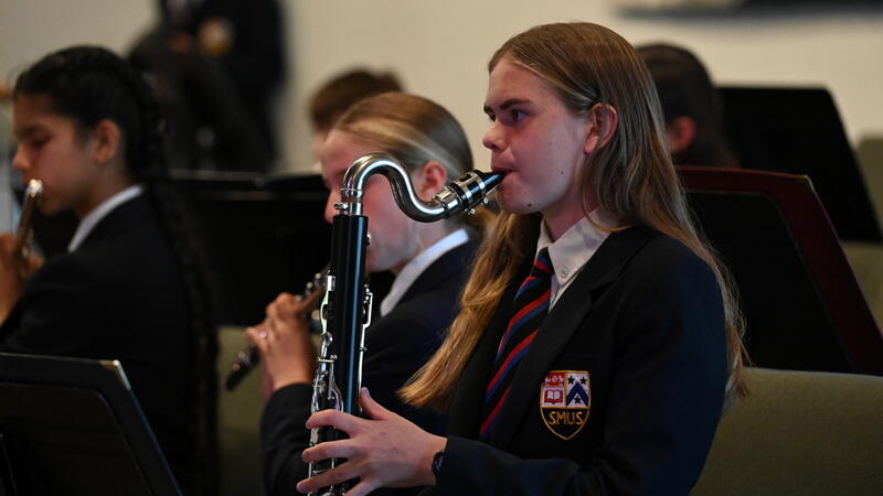 Shadow and Swing: Middle and Senior School Jazz Band performance