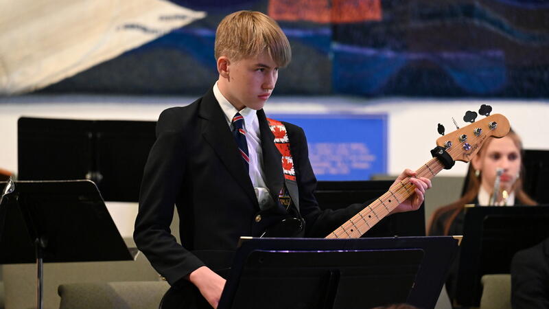 Shadow and Swing: Middle and Senior School Jazz Band performance