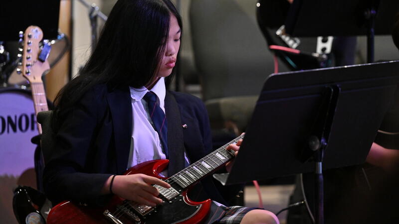 Shadow and Swing: Middle and Senior School Jazz Band performance