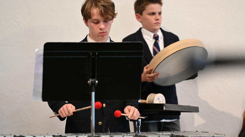 Shadow and Swing: Middle and Senior School Jazz Band performance