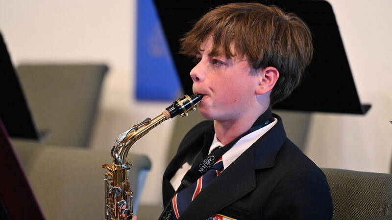 Shadow and Swing: Middle and Senior School Jazz Band performance