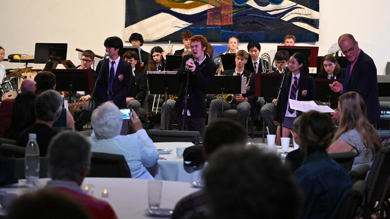 Shadow and Swing: Middle and Senior School Jazz Band performance