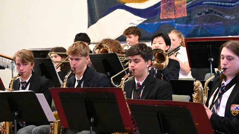 Shadow and Swing: Middle and Senior School Jazz Band performance