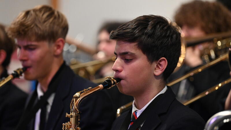 Shadow and Swing: Middle and Senior School Jazz Band performance