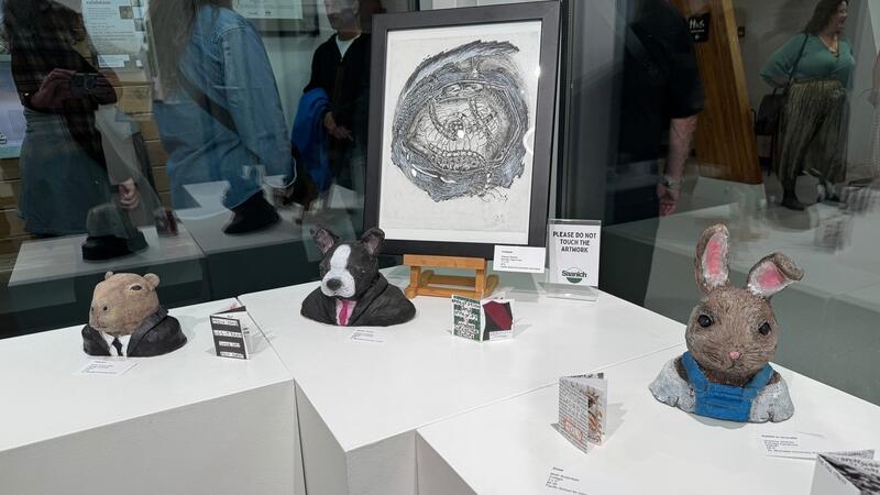 SMUS students take part in Limelight art show at the Saanich Arts Centre