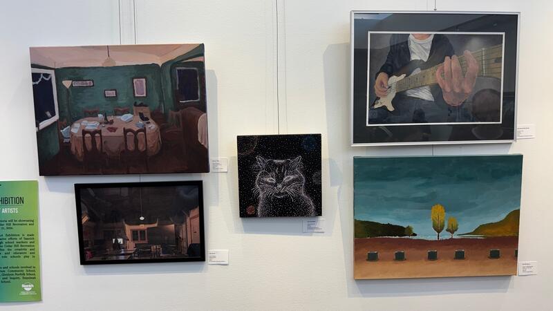 SMUS students take part in Limelight art show at the Saanich Arts Centre