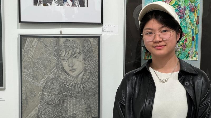 SMUS students take part in Limelight art show at the Saanich Arts Centre