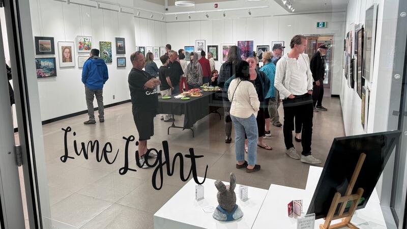 SMUS students take part in Limelight art show at the Saanich Arts Centre