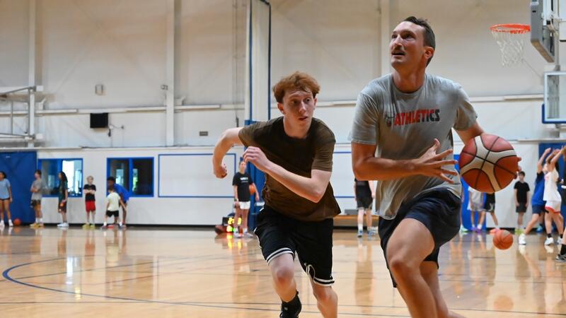 Graeme Hyde-Lay basketball camp