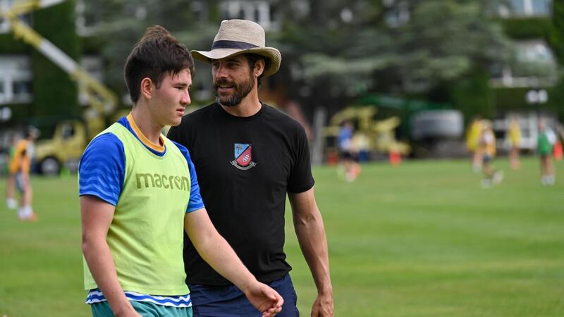 Clayton Daum rugby camp