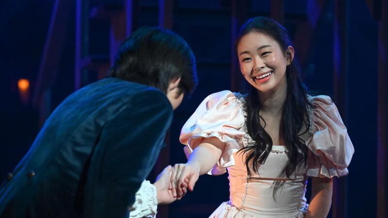 Kayler Kim performing in Les Miserables