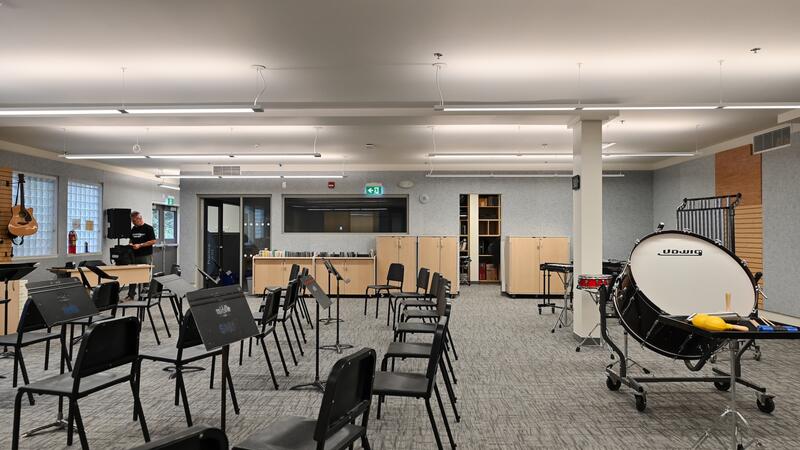 Middle School Band Room 