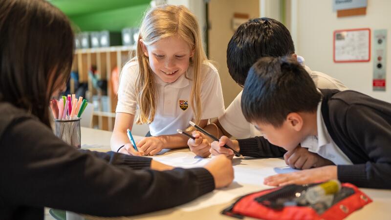 Junior School students